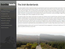 Tablet Screenshot of irishborderlands.com